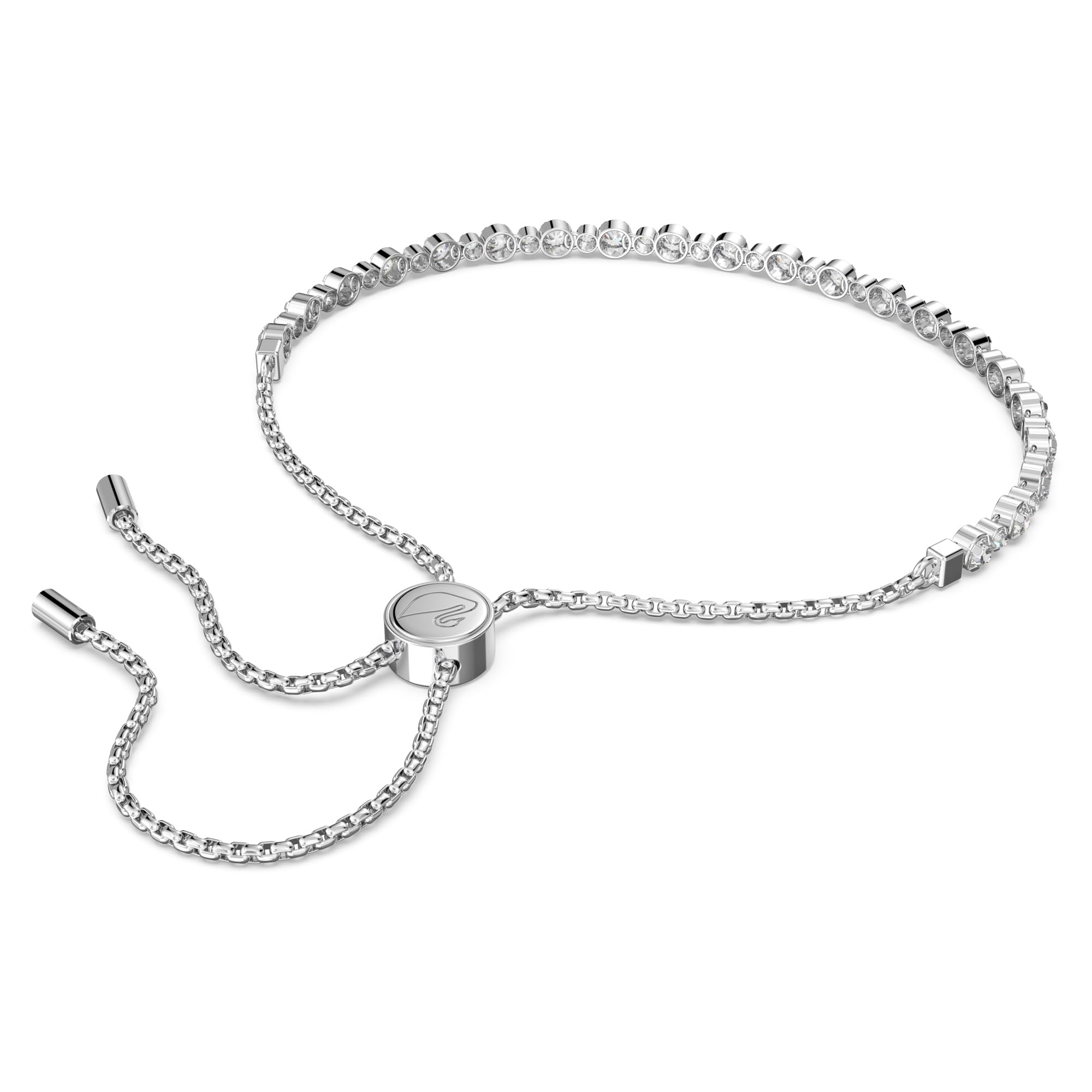 Foto 5 pulgar | Pulsera De La Colección Swarovski Matrix Con Cristales Transparentes - Venta Internacional.