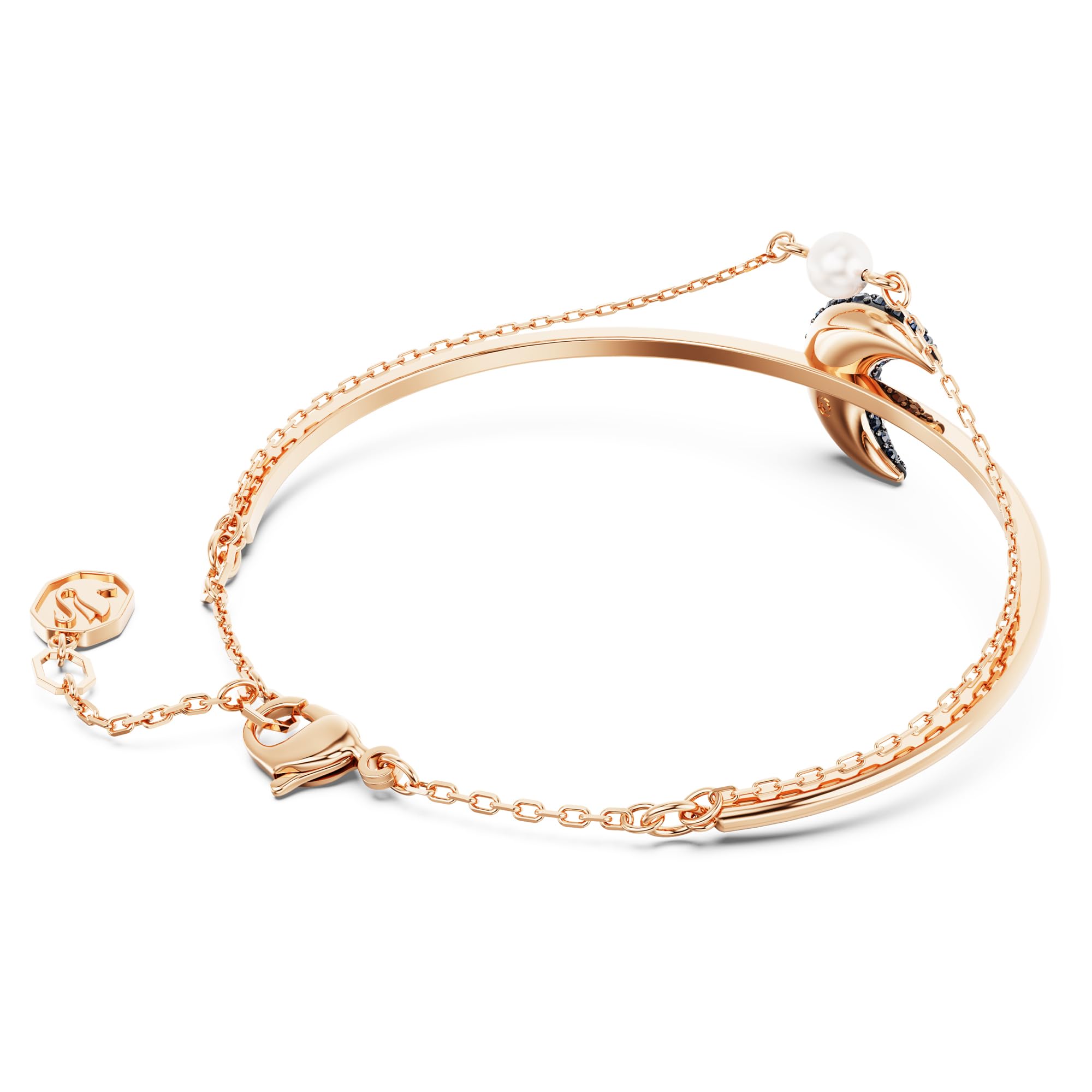 Foto 5 pulgar | Brazalete Swarovski Sublima Moon En Oro Rosa Multicolor - Venta Internacional.