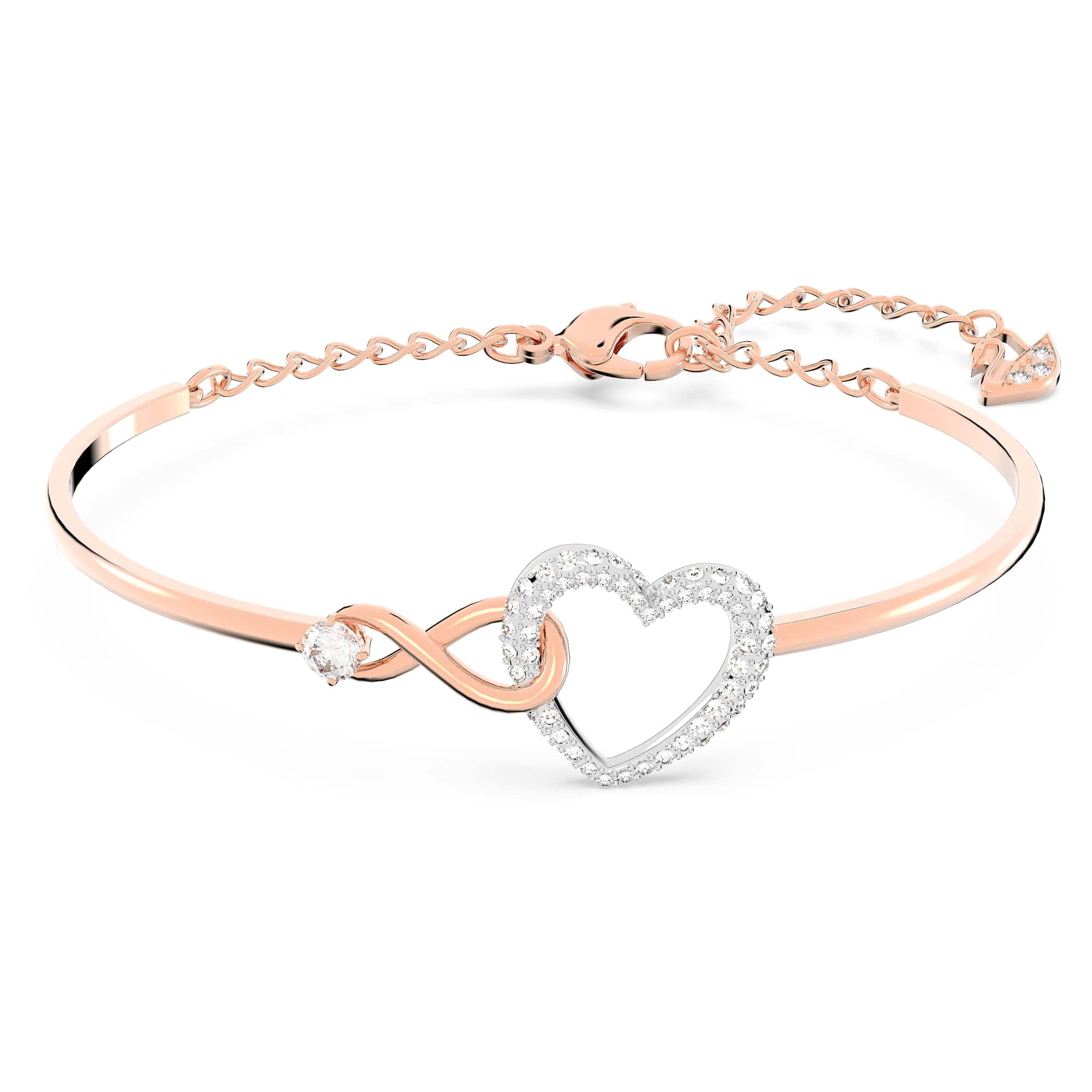 Foto 2 pulgar | Brazalete Swarovski Hyperbola Para Mujer En Tono Oro Rosa - Venta Internacional.