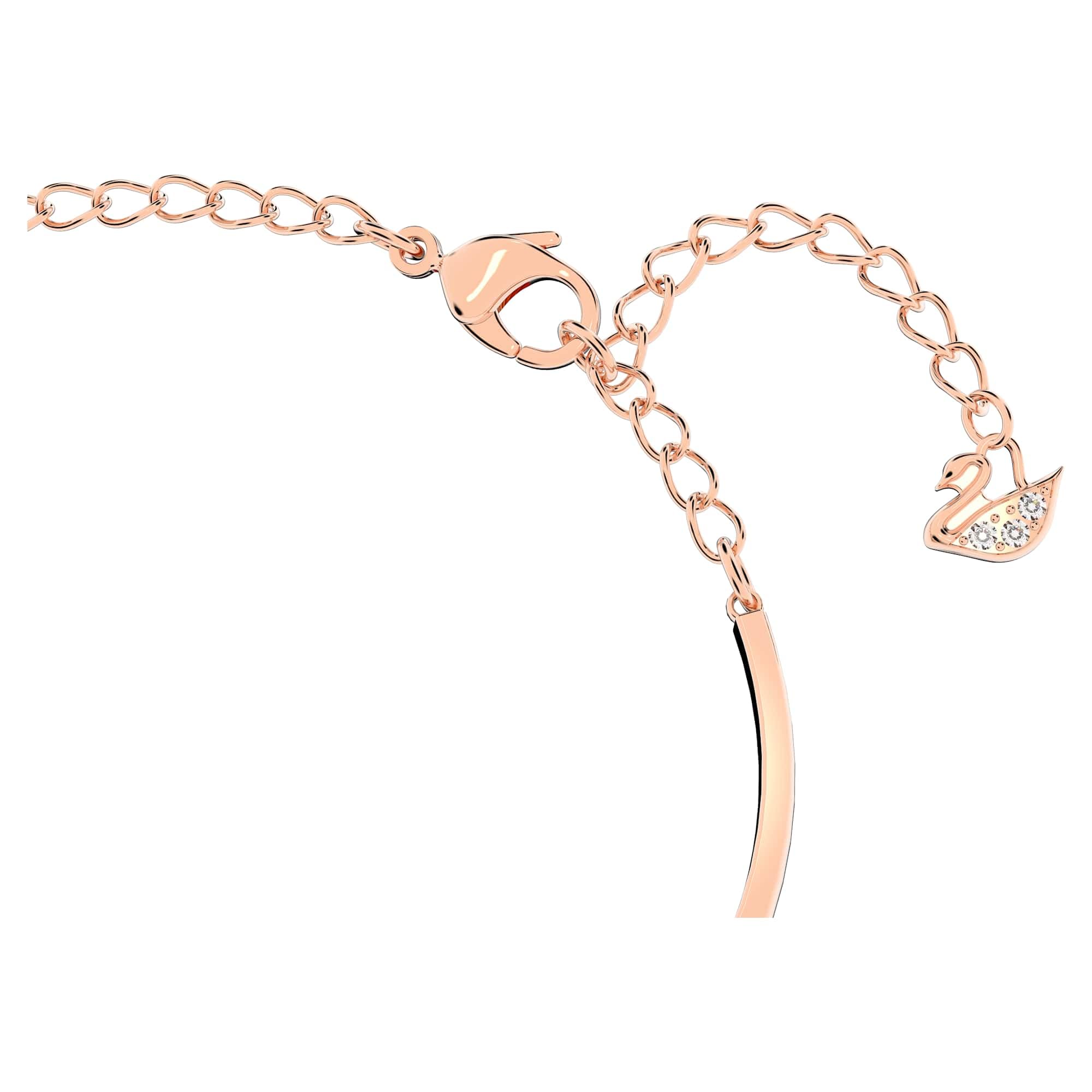 Foto 3 | Brazalete Swarovski Hyperbola Para Mujer En Tono Oro Rosa - Venta Internacional.