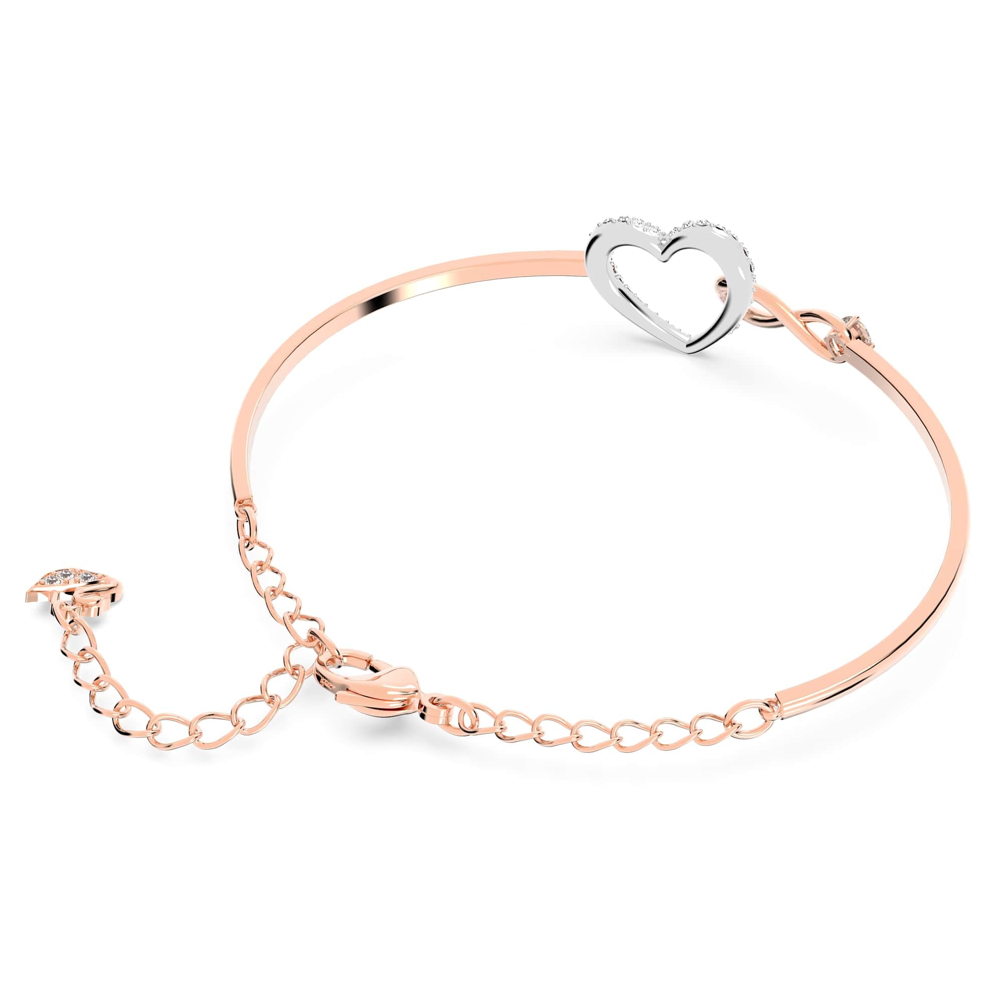 Foto 5 pulgar | Brazalete Swarovski Hyperbola Para Mujer En Tono Oro Rosa - Venta Internacional.
