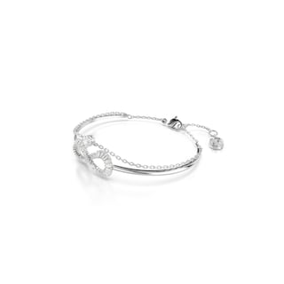Foto 2 | Brazalete Swarovski Hyperbola Infinity Con Cristales Transparentes - Venta Internacional.