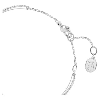 Foto 3 | Brazalete Swarovski Hyperbola Infinity Con Cristales Transparentes - Venta Internacional.