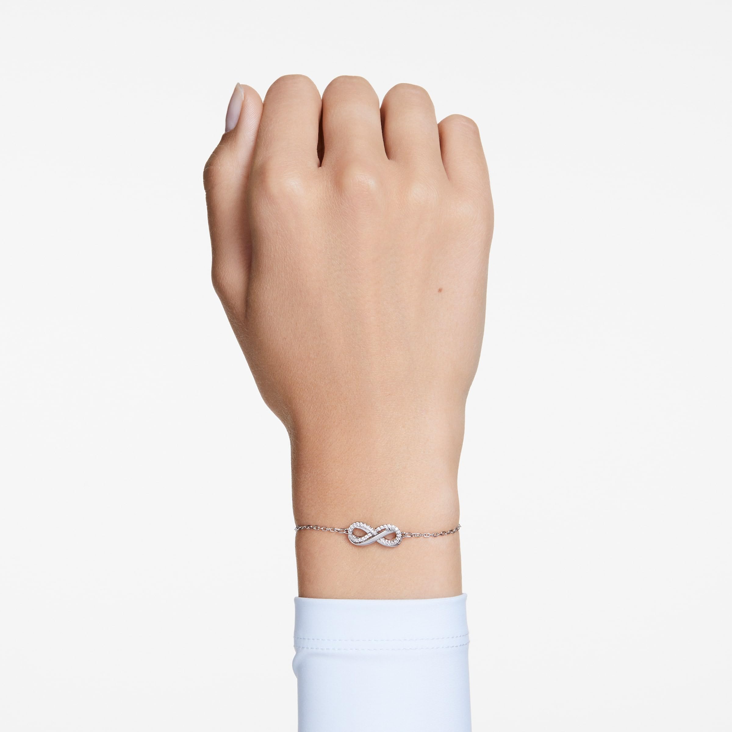 Foto 5 | Pulsera Swarovski Hyperbola Clear Infinity Con Cristales - Venta Internacional.