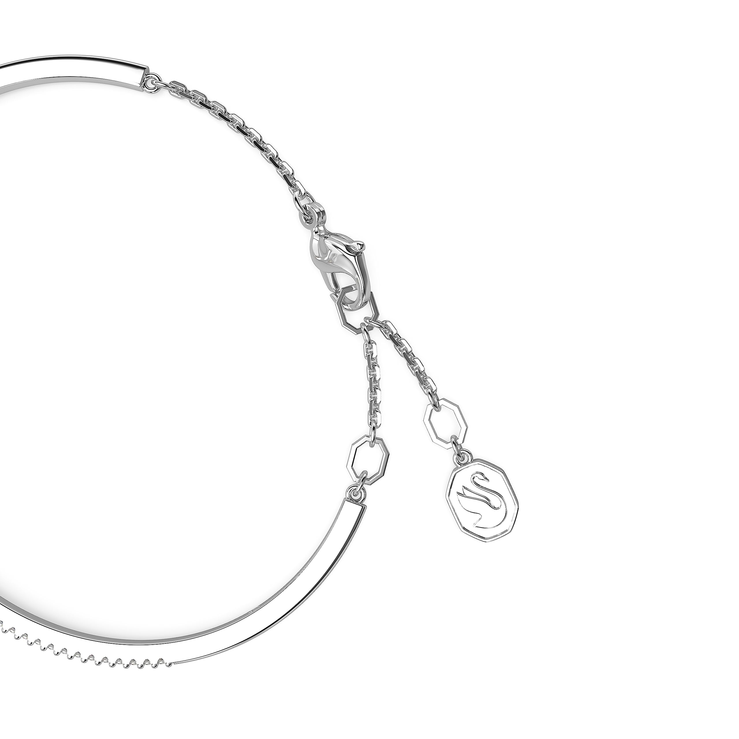 Foto 4 pulgar | Brazalete Swarovski Mesmera Con Piedras Transparentes De Talla Mixta - Venta Internacional.