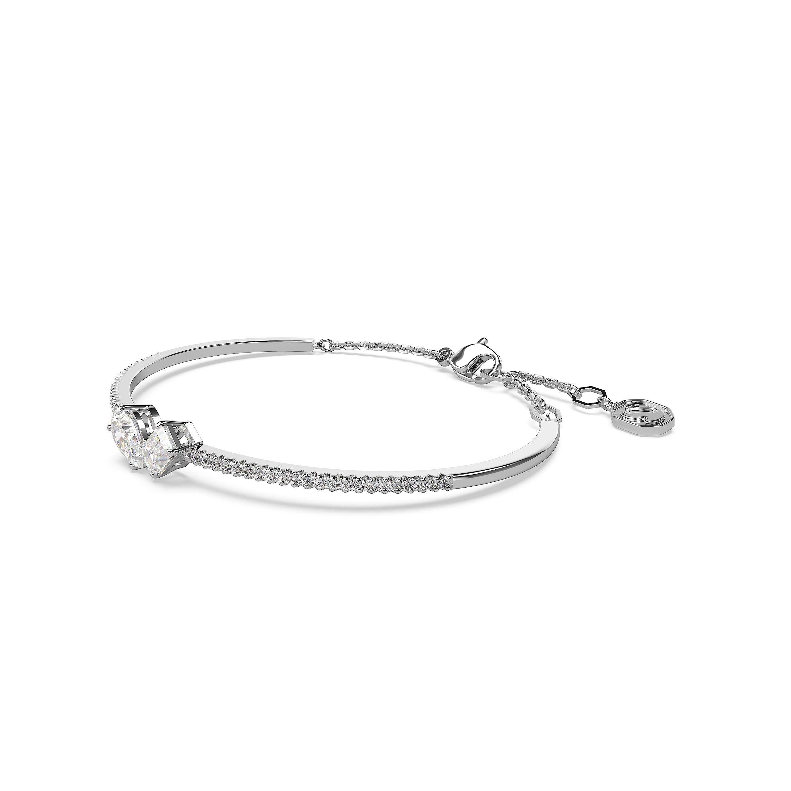 Foto 4 | Brazalete Swarovski Mesmera Con Piedras Transparentes De Talla Mixta - Venta Internacional.