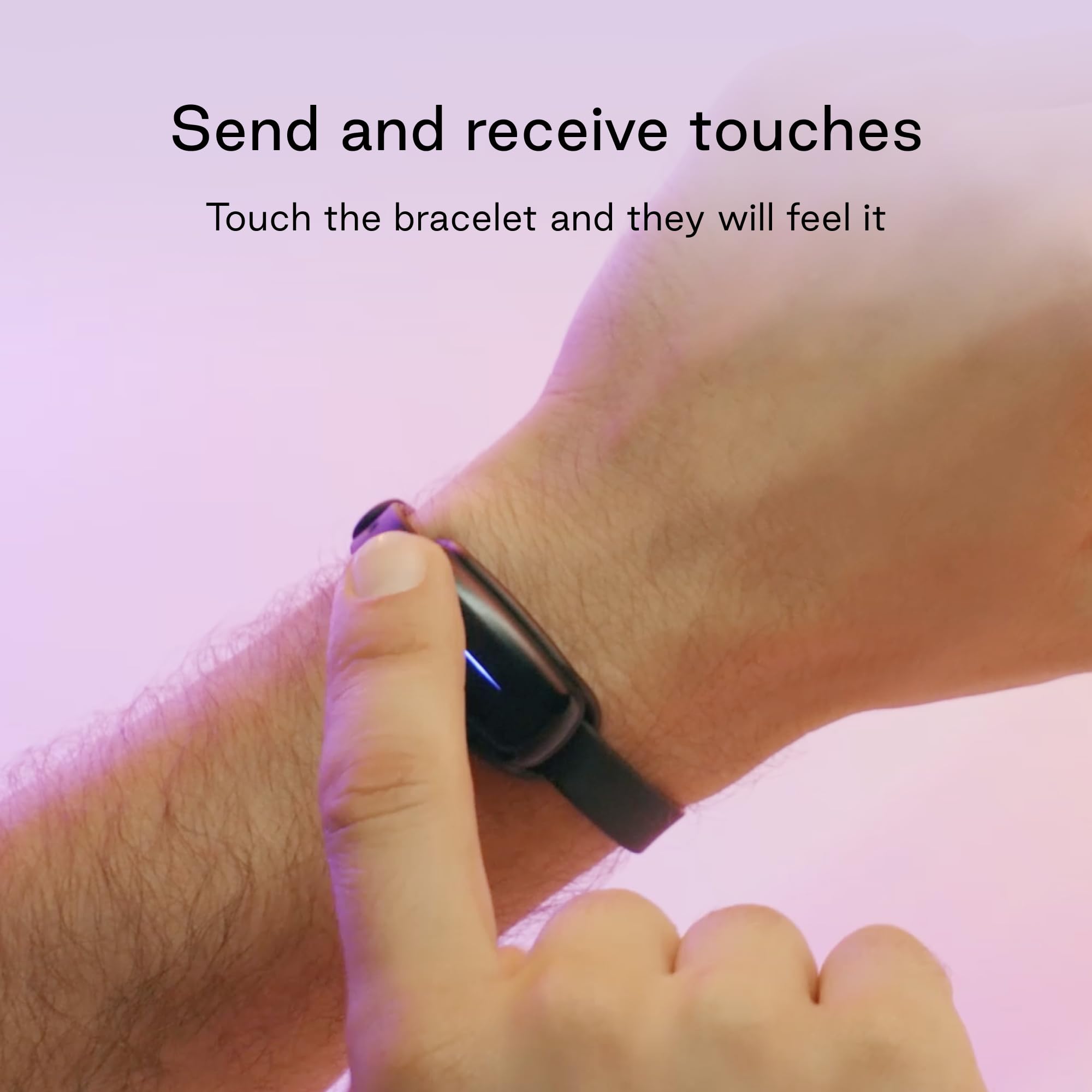 Foto 3 pulgar | Pulseras Bond Touch Keep Love Close De Larga Distancia (juego De 2) - Venta Internacional.