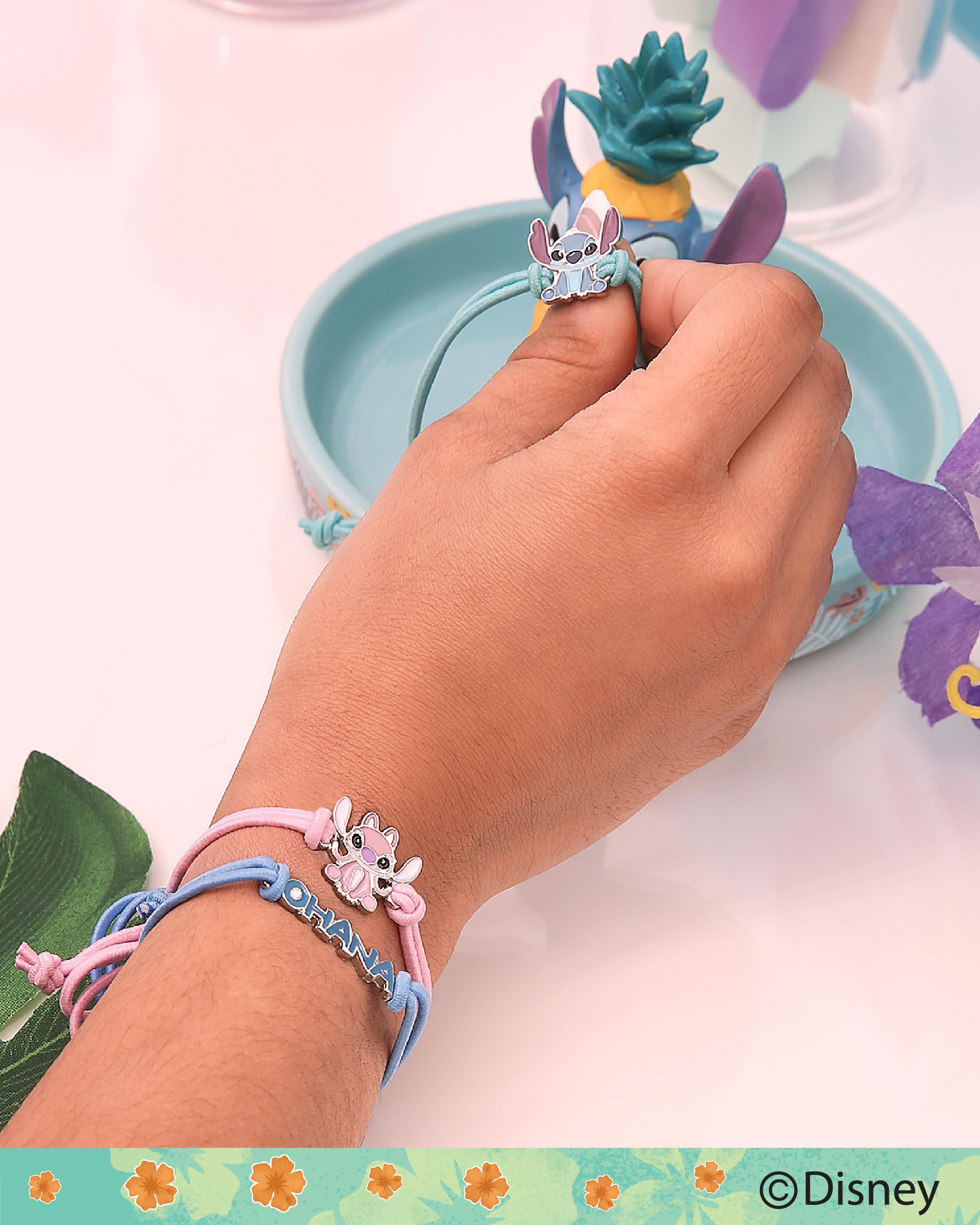 Foto 4 pulgar | Juego de Pulseras Disney Lilo & Stitch 3 Piezas - Venta Internacional