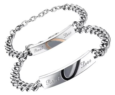 Foto 3 | Pulseras De Parejas Amor Compromiso Corazón Xtellar