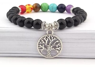 Foto 2 | Pulsera De Los 7 Chakras Con Árbol De La Vida Xtellar