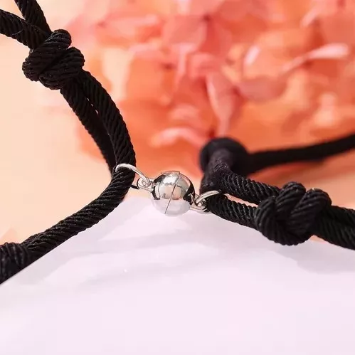 Foto 4 | Set 2 Pulseras Para Parejas Xtellar De Astronauta Brilla En La Oscuridad Color Negro