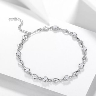 Foto 1 | Pulsera Xtellar De Plata 925 Con Zirconia Cúbica Para Mujer Color Plata