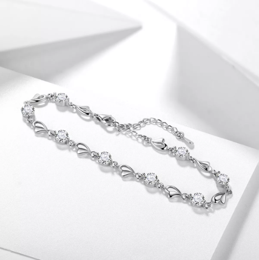 Foto 3 pulgar | Pulsera Xtellar De Plata 925 Con Zirconia Cúbica Para Mujer Color Plata