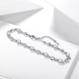 Foto 2 | Pulsera Xtellar De Plata 925 Con Zirconia Cúbica Para Mujer Color Plata
