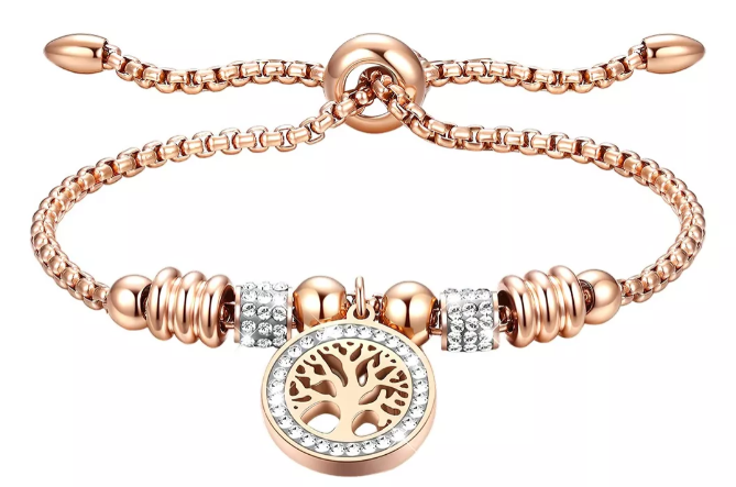 Foto 1 | Pulsera Xtellar De  Mujer De Acero Árbol Life
