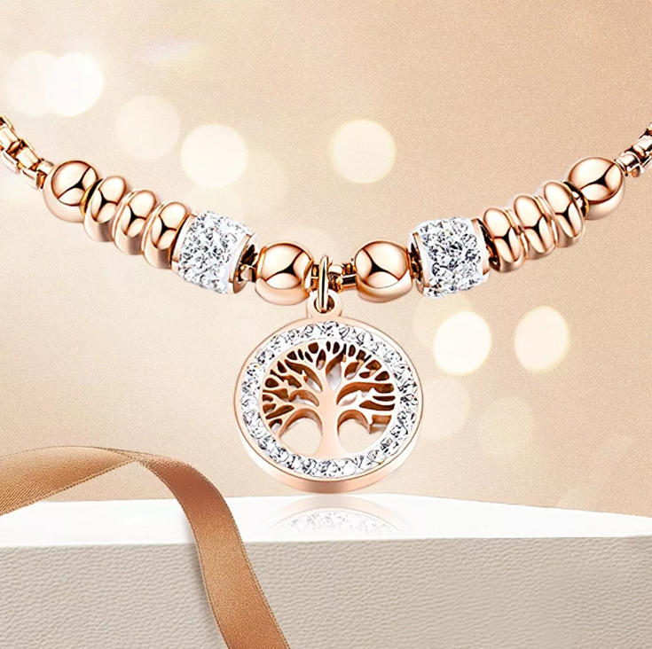 Foto 5 | Pulsera Xtellar De  Mujer De Acero Árbol Life