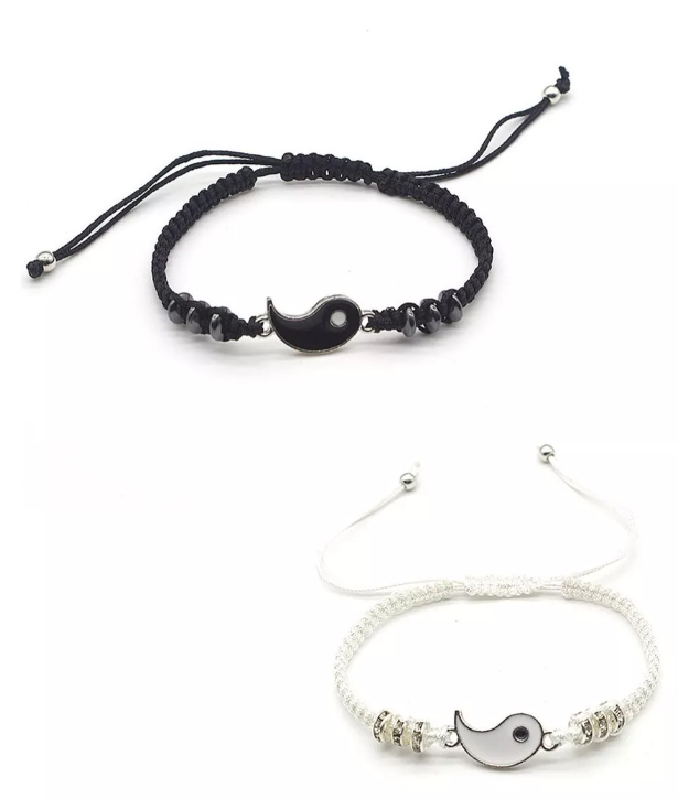 Foto 5 pulgar | Pulsera De Pareja  Xtellar Yin Yang