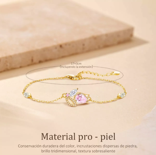 Foto 2 | Pulsera Xtellar Tulipán Ajustable Color Dorado