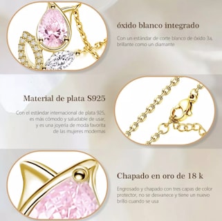 Foto 3 | Pulsera Xtellar Tulipán Ajustable Color Dorado