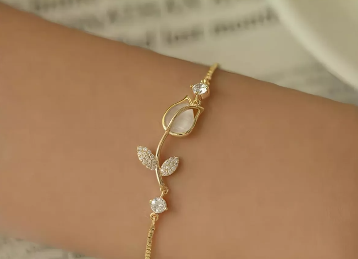 Foto 2 | Pulsera Xtellar Dama Tulipán