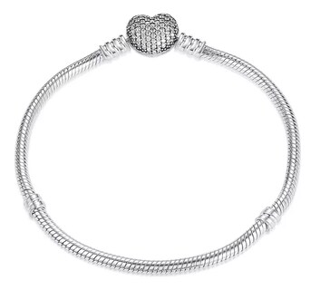 Foto 1 | Pulsera Xtellar Plata 925 Cadena De Serpiente Color Plata