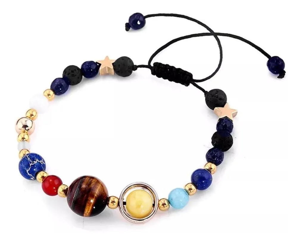 Foto 1 | Pulsera Ajustable Xtellar De Planetas Sistema Solar Multicolor