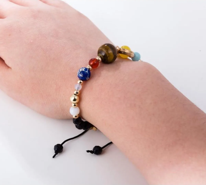 Foto 2 | Pulsera Ajustable Xtellar De Planetas Sistema Solar Multicolor