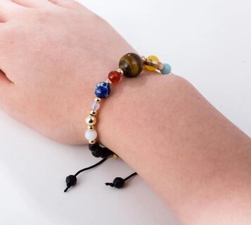 Foto 2 | Pulsera Ajustable Xtellar De Planetas Sistema Solar Multicolor