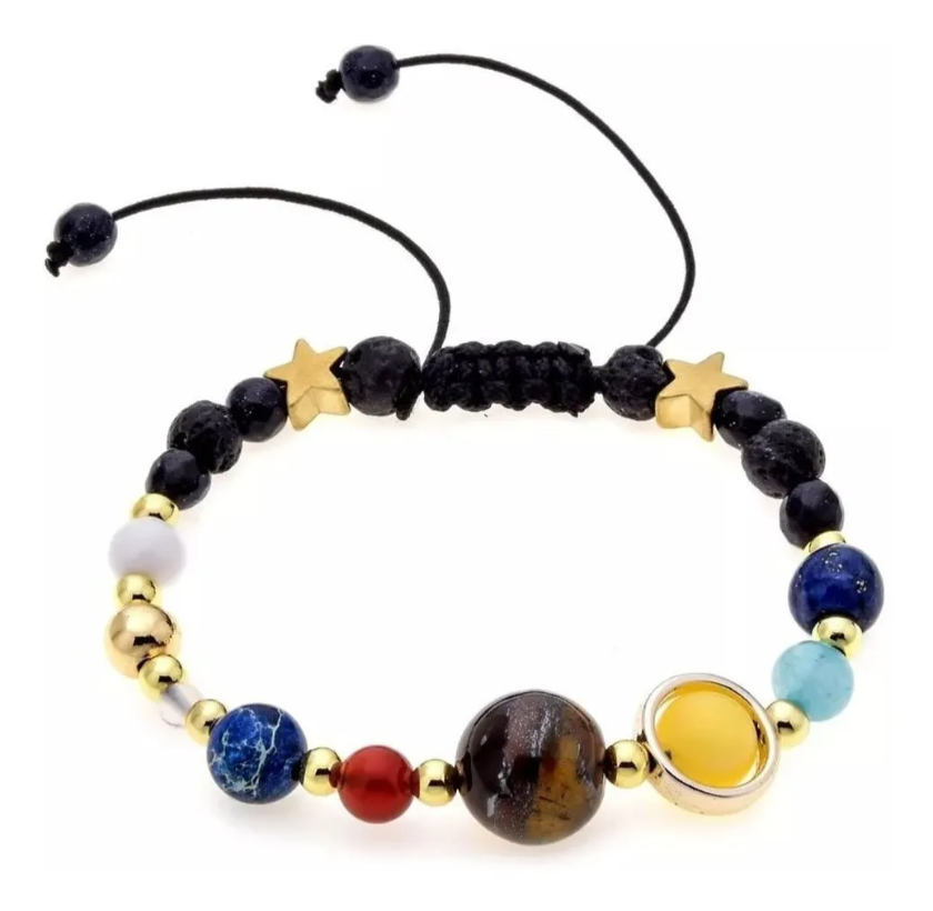 Foto 5 pulgar | Pulsera Ajustable Xtellar De Planetas Sistema Solar Multicolor