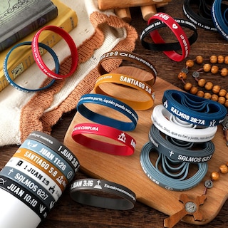 Foto 4 | Pulseras de Goma Skylety con Versículos Bíblicos en Español - Venta Internacional