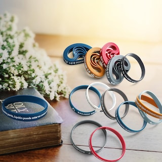 Foto 5 | Pulseras de Goma Skylety con Versículos Bíblicos en Español - Venta Internacional