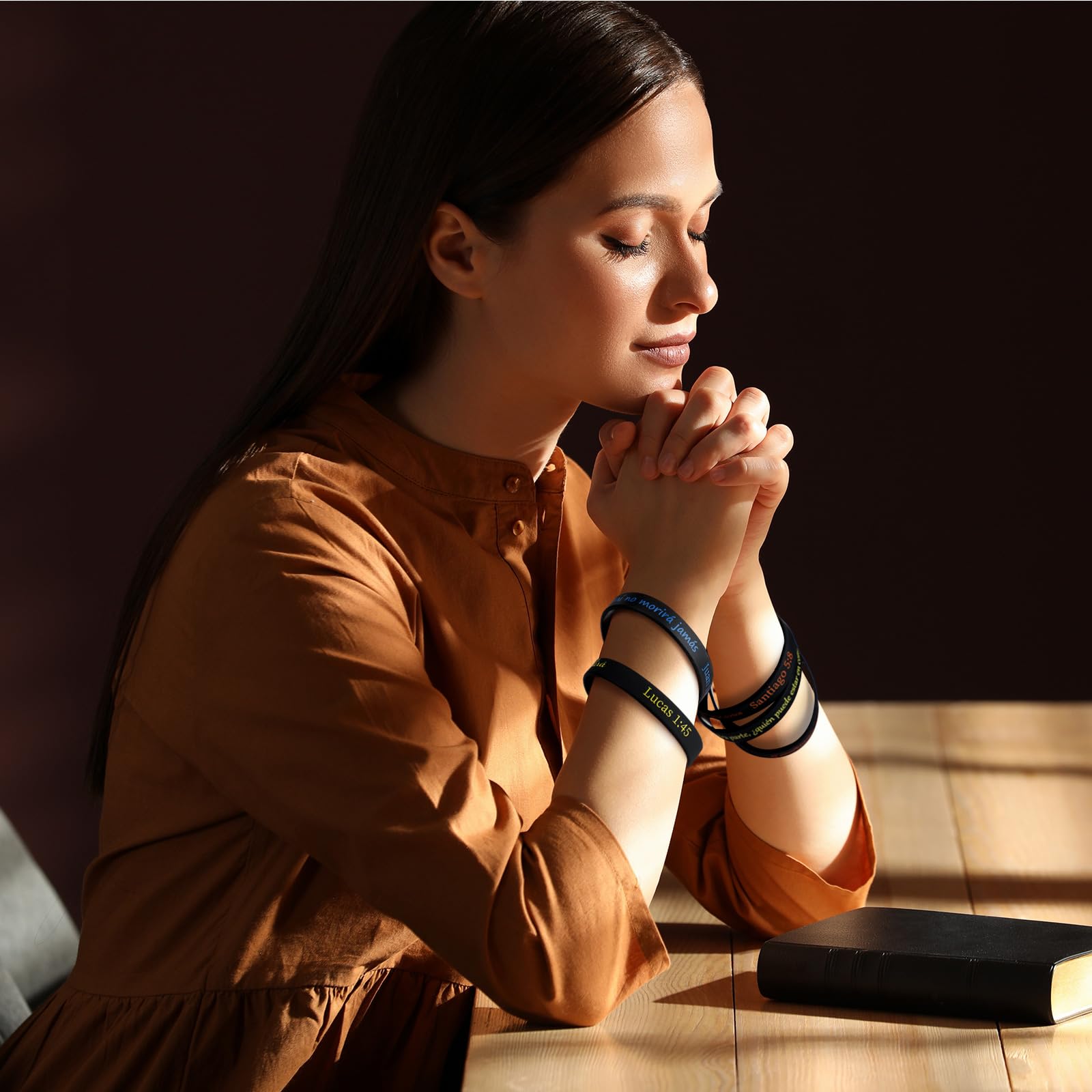 Foto 5 | Pulseras Skylety Versículos de La Biblia Cristiana Español 60 Unidades - Venta Internacional