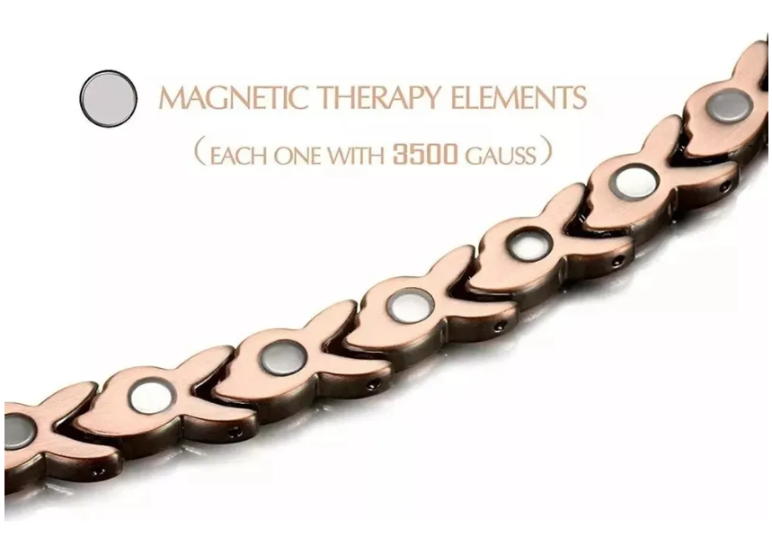 Foto 4 pulgar | Pulsera Xtellar De Cobre Puro Mujer Terapia Magnético Para Artritis