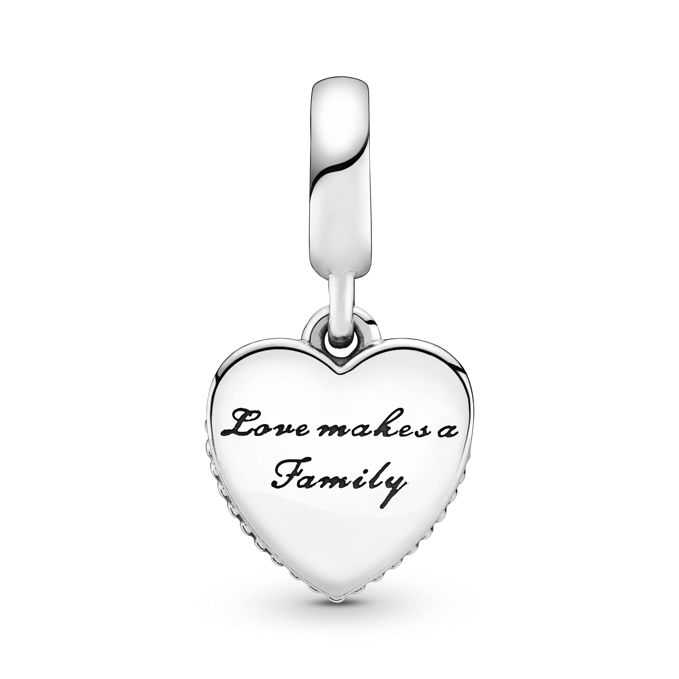 Foto 3 pulgar | Colgante Pandora Love Makes A Family 796459en28 Plateado - Venta Internacional.
