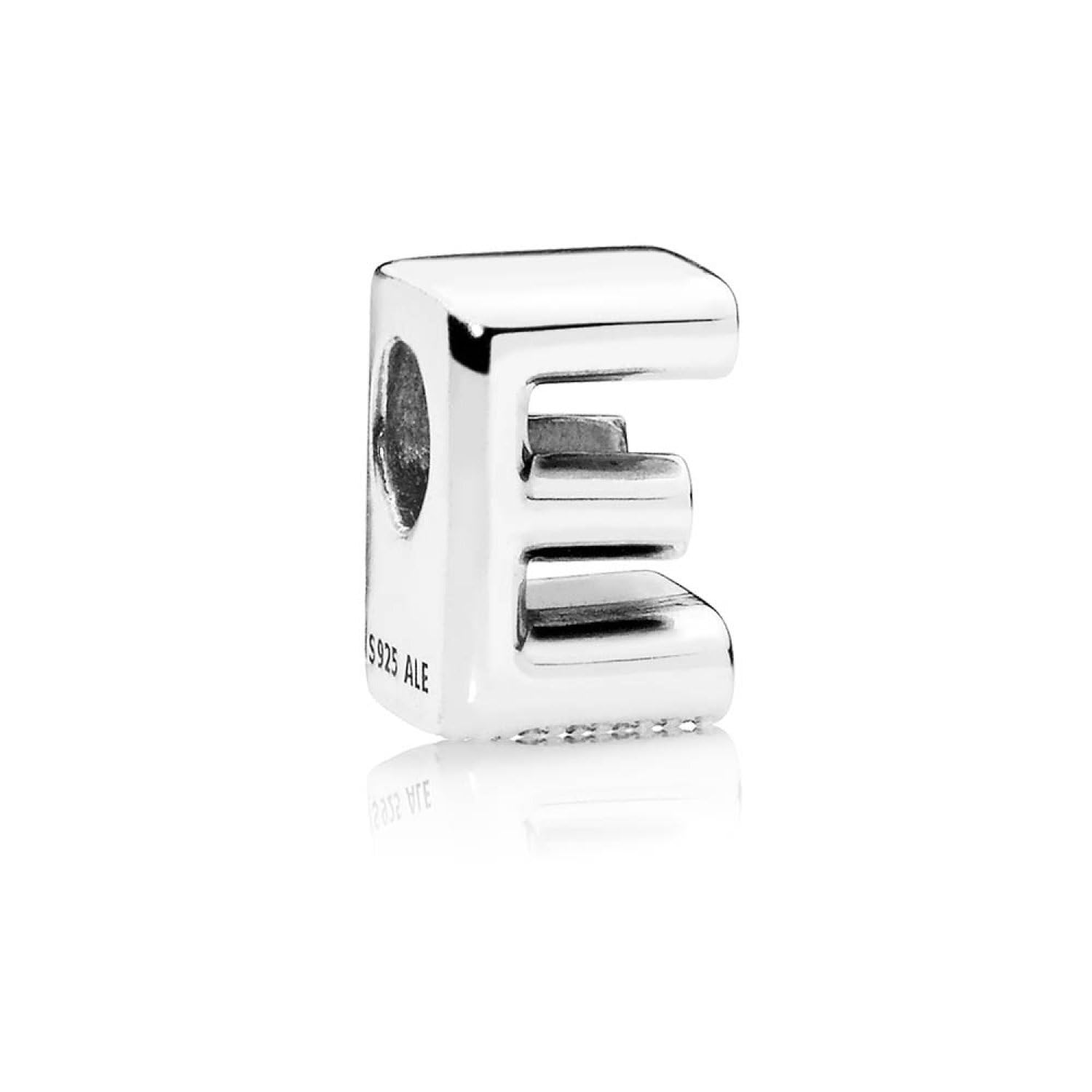 Foto 4 | Pulseras Charm Pandora Con La Letra E Del Alfabeto Para Moments - Venta Internacional.