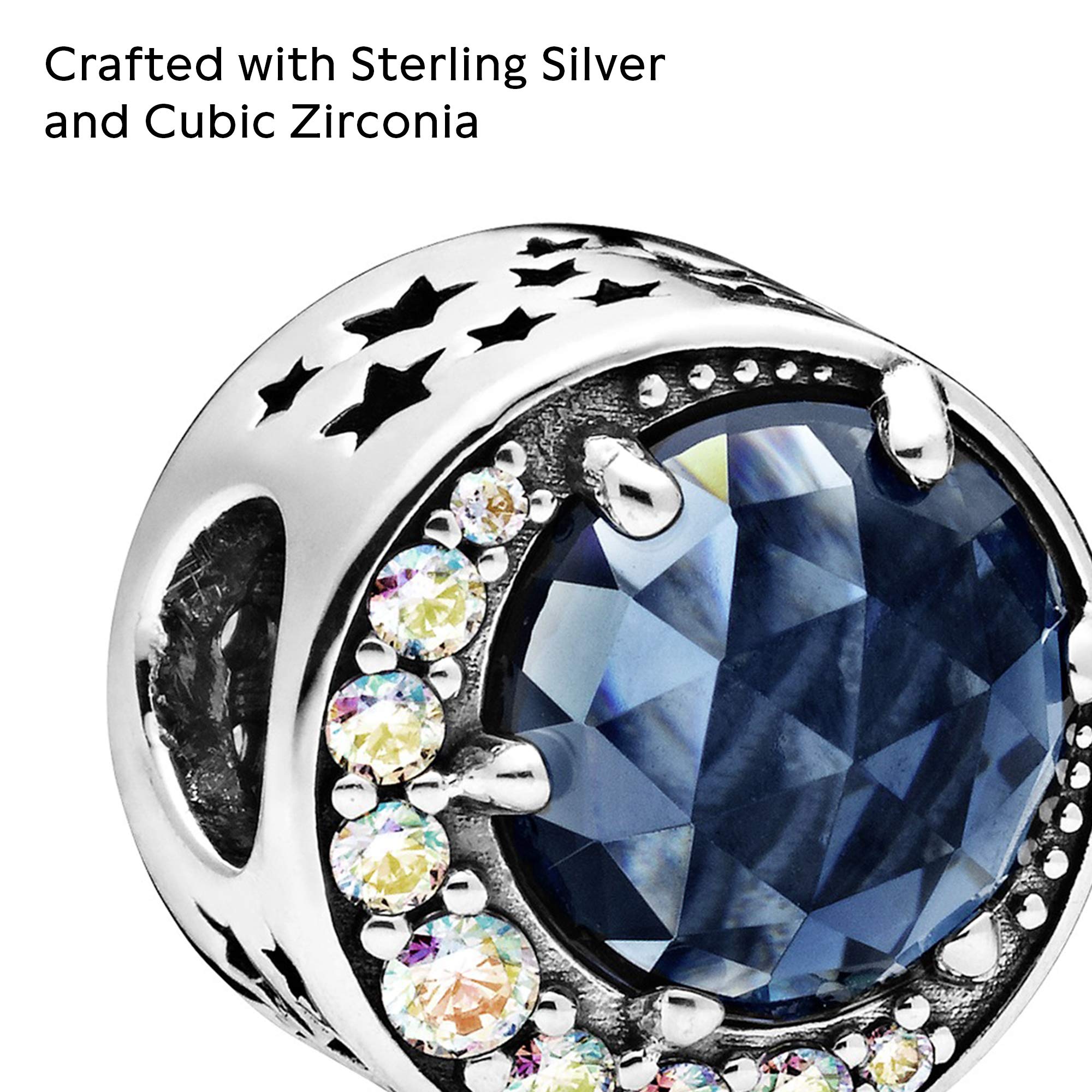 Foto 3 | Charm Pandora Jewelry Moon And Night Sky En Plata De Ley - Venta Internacional.