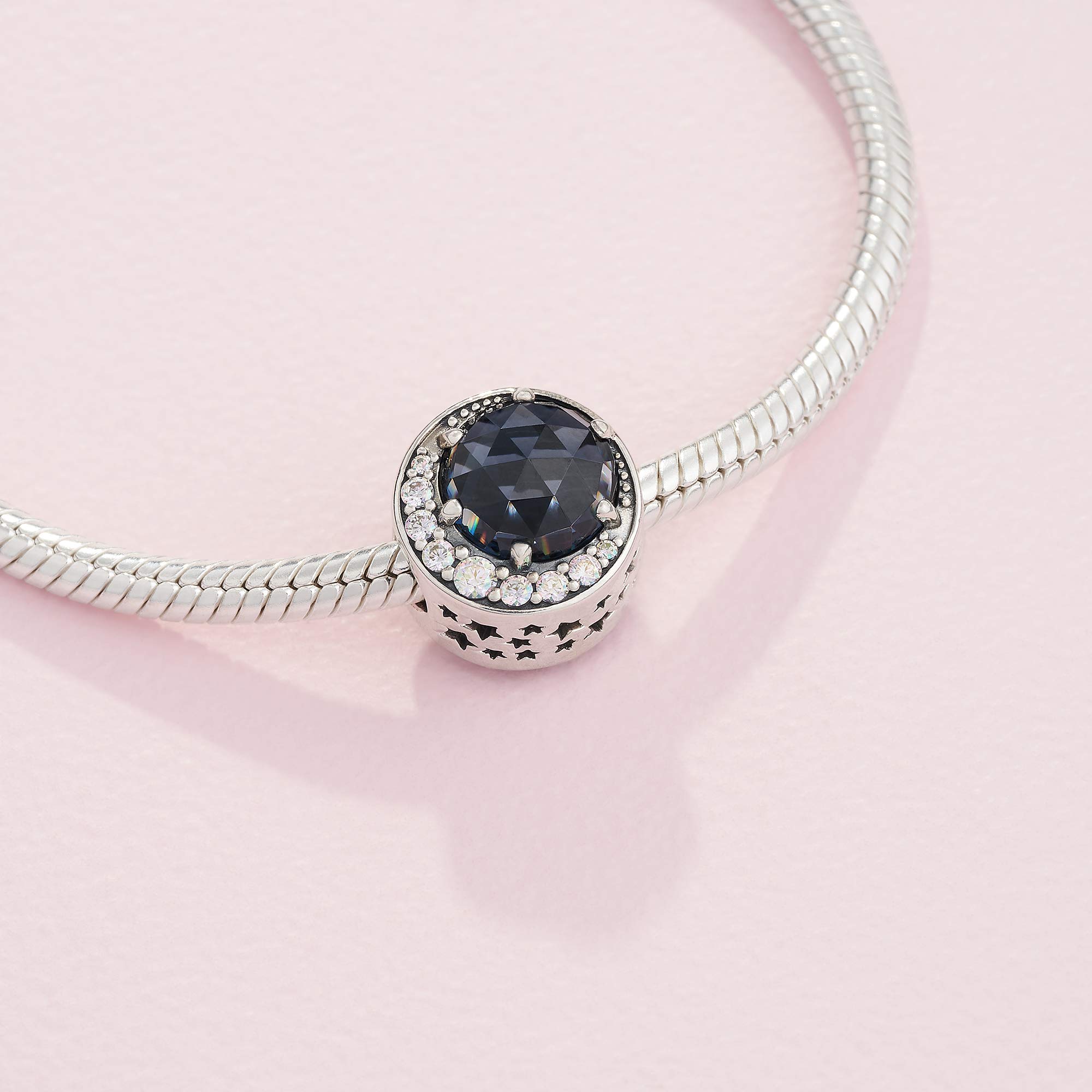 Foto 5 pulgar | Charm Pandora Jewelry Moon And Night Sky En Plata De Ley - Venta Internacional.
