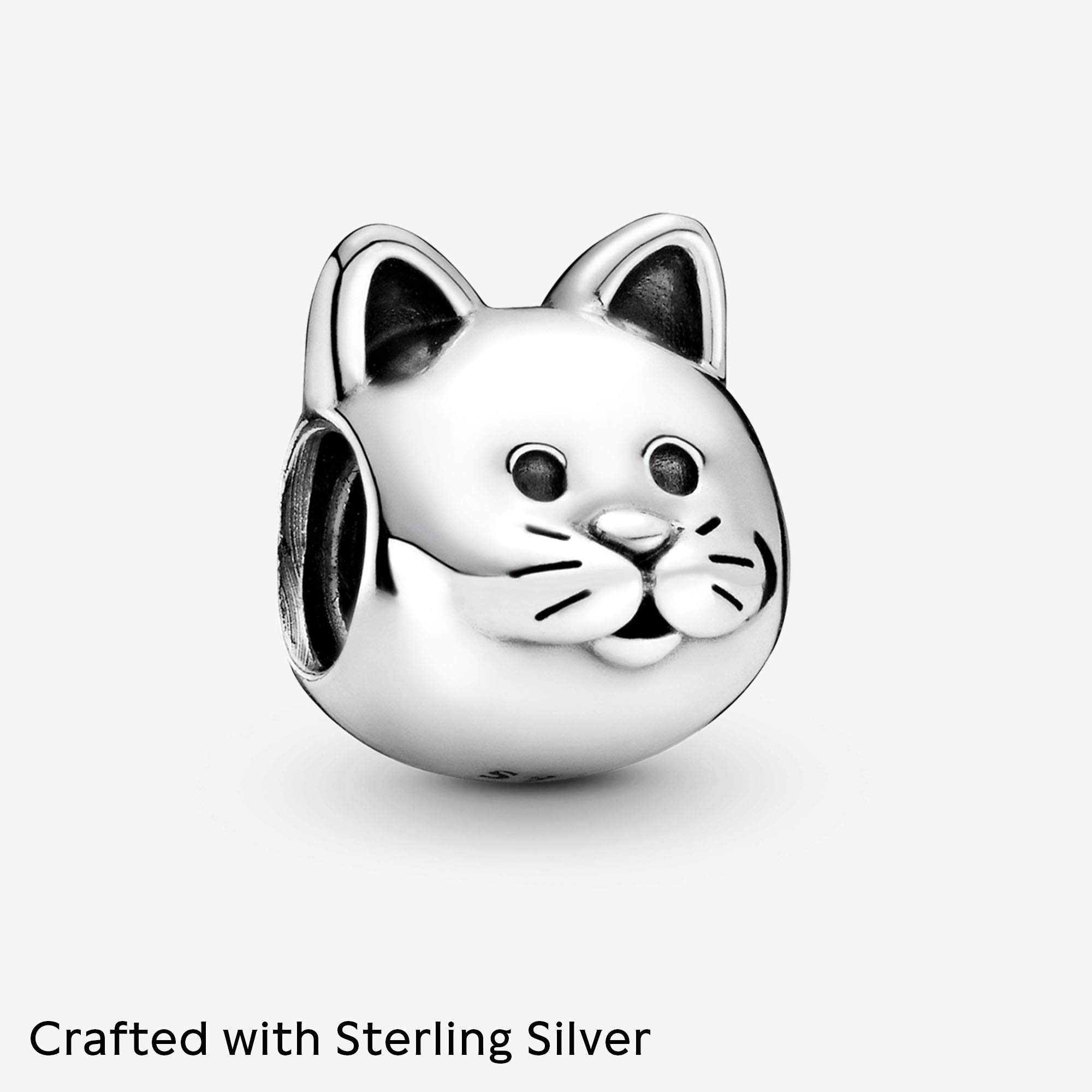 Foto 4 pulgar | Charm Pandora Jewelry Curious Cat, Plata De Ley - Venta Internacional.