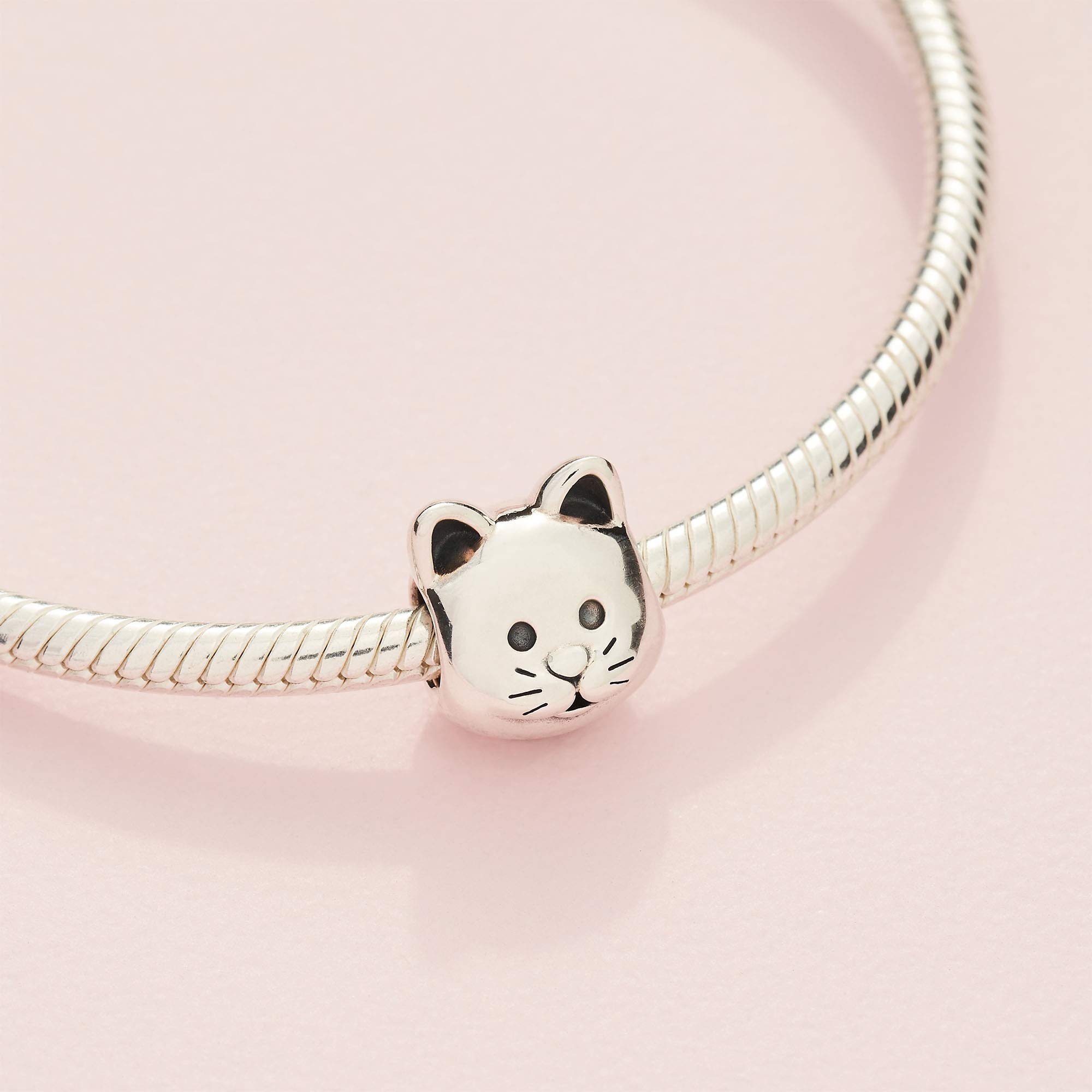 Foto 5 pulgar | Charm Pandora Jewelry Curious Cat, Plata De Ley - Venta Internacional.