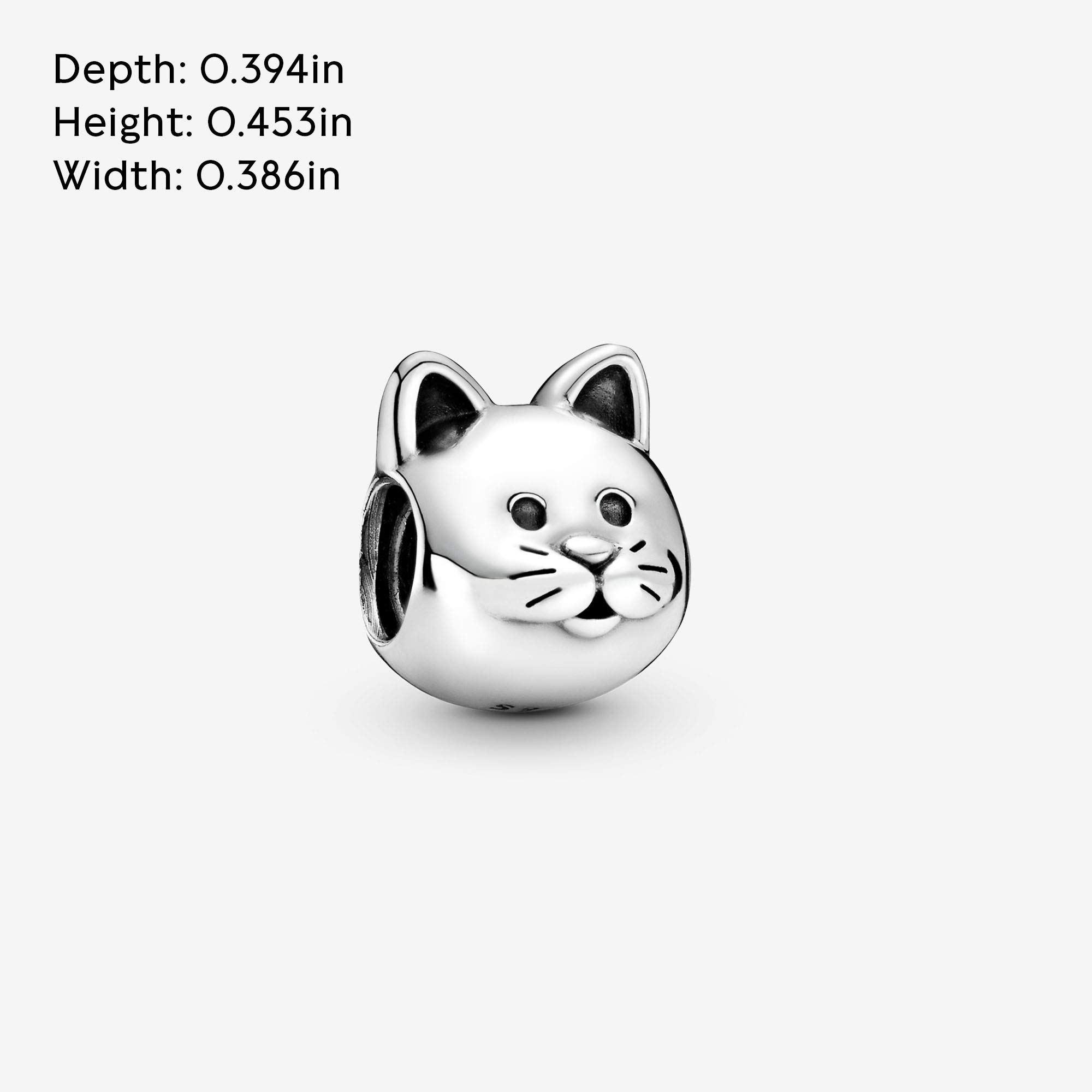Foto 6 pulgar | Charm Pandora Jewelry Curious Cat, Plata De Ley - Venta Internacional.