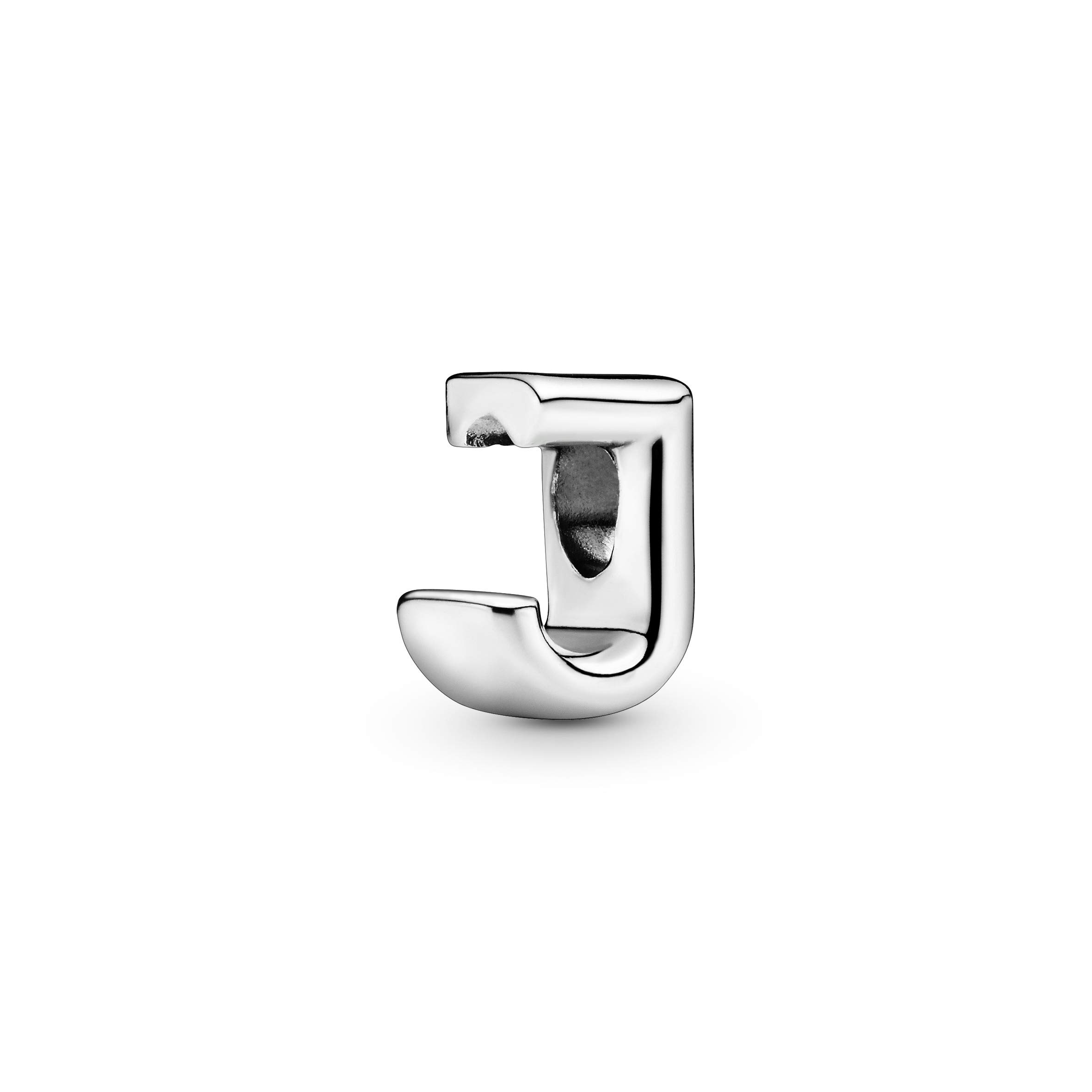 Foto 2 pulgar | Charm Pandora, Letra J 797464, Plata De Ley - Venta Internacional.