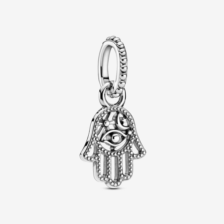 Foto 3 pulgar | Colgante Protector Hamsa Charm Pandora, Plata De Ley - Venta Internacional.