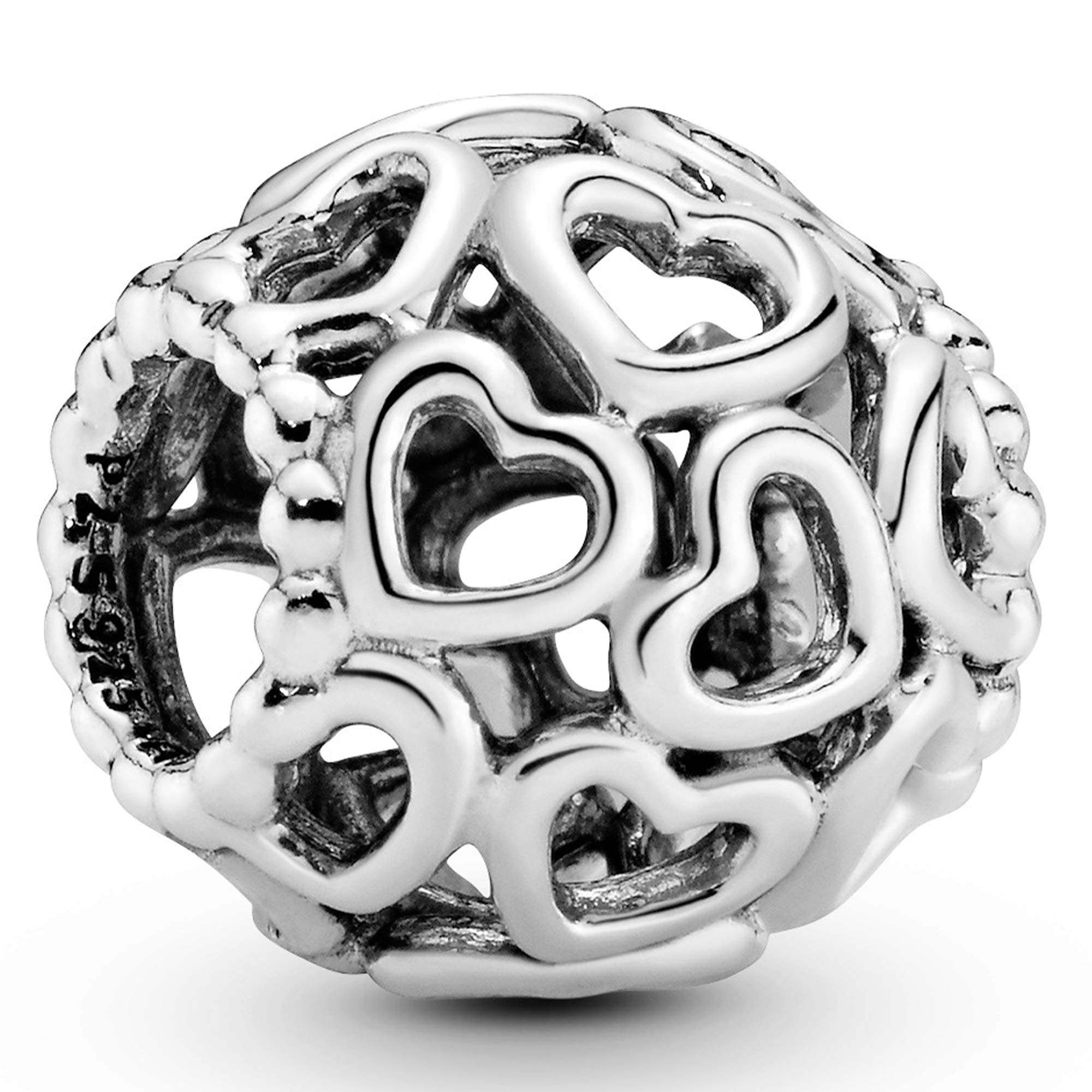 Foto 3 pulgar | Pulsera Con Dijes Pandora Hearts All Over Para Mujer - Venta Internacional.