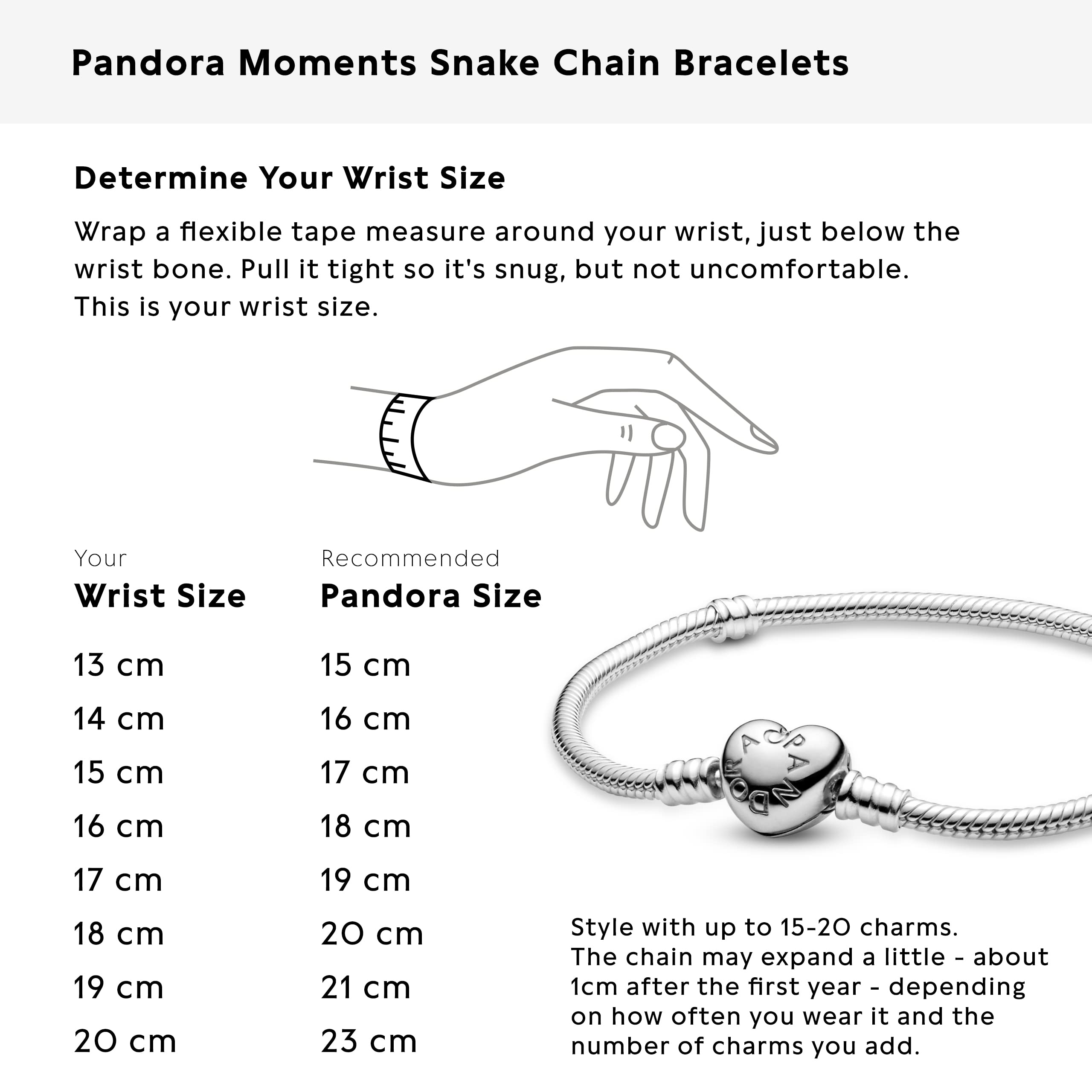 Foto 7 pulgar | Pulsera Pandora 590719-18 De Plata De Ley Para Mujer, 17 Cm - Venta Internacional.