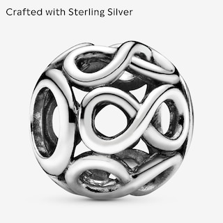 Foto 5 | Pulsera Con Dijes Pandora Infinite Shine De Plata De Ley - Venta Internacional.