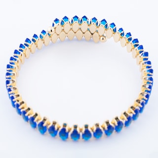Foto 3 | Brazalete Con Zirconias Completa The Golden Store Chapa De Oro 18k