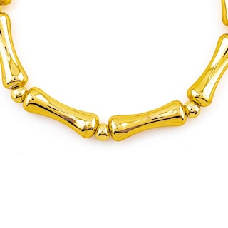 Foto 2 | Pulsera Elevador Dorada The Golden Store Chapa de Oro 18k