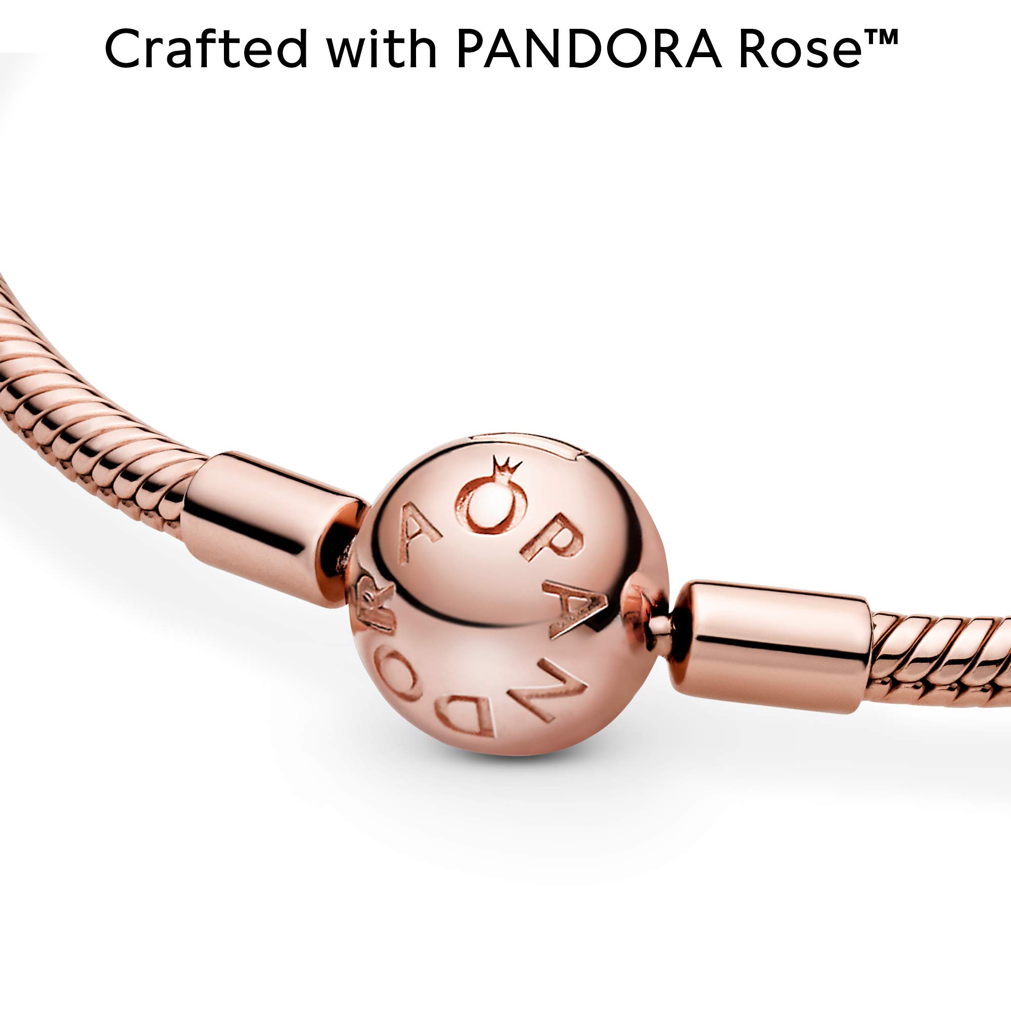 Foto 5 pulgar | Pulsera Pandora Moments Snake Chain En Oro Rosa Para Mujer - Venta Internacional.