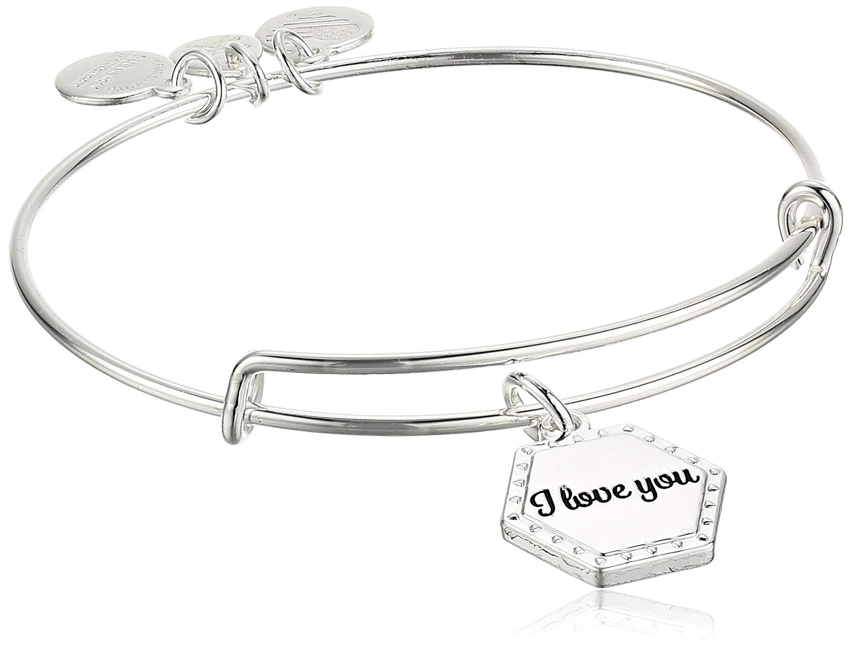 Foto 2 pulgar | Pulsera Alex And Ani Because I Love You Para Mujer - Venta Internacional.