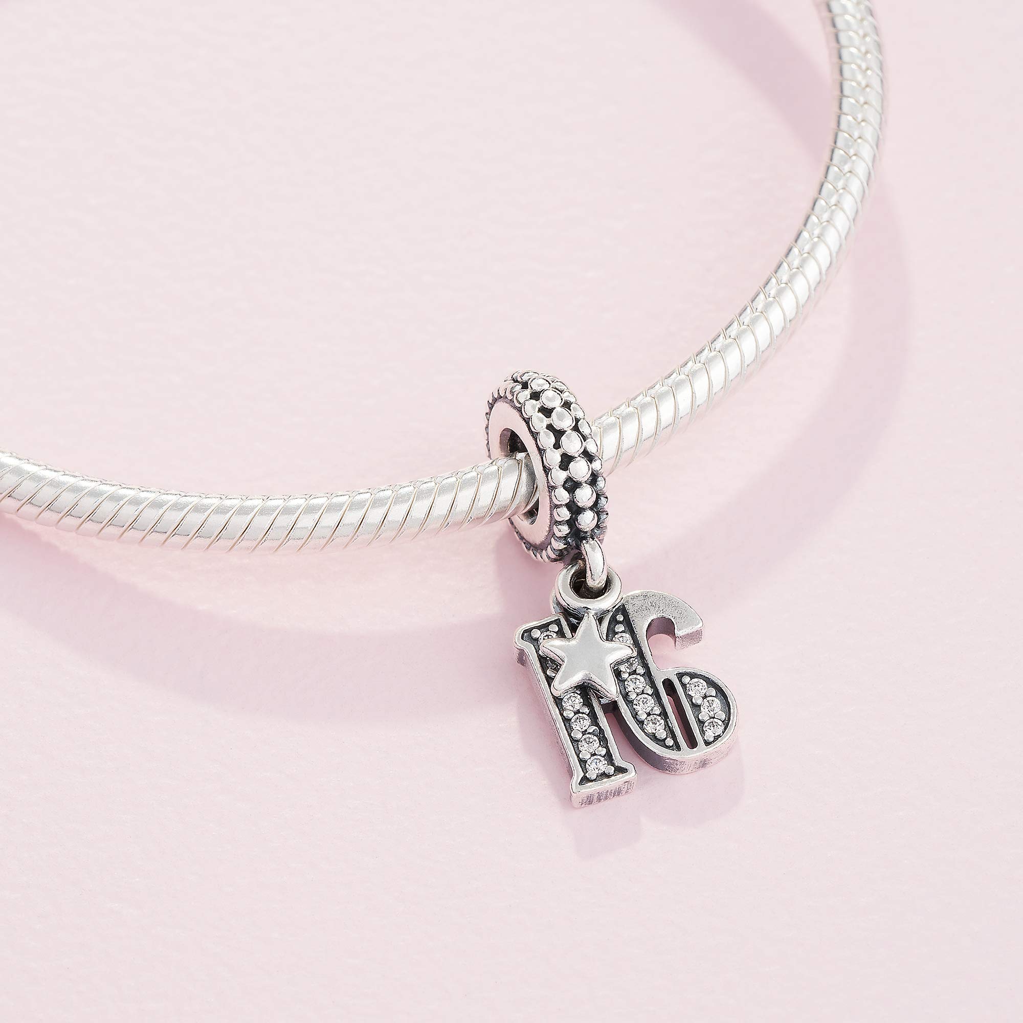 Foto 5 | Set De Joyas Con Colgante Y Pulsera Pandora Para La 16ª Celebración - Venta Internacional.